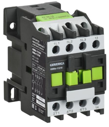 Изображение Контактор КМИе-11210 12А 230В/АС3 1НО IEK KKME11-012-230-10