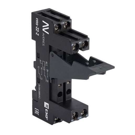 Изображение Разъем для реле РM slim 22/2 AVERES EKF rms-22-2