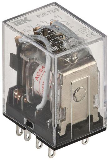 Изображение Реле РЭК 78-3 5А 24В AC IEK RRP20-3-05-024A