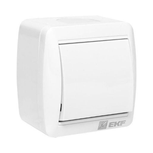 Изображение Выключатель ОП Владивосток 10А IP54 бел. PROxima EKF EQR16-021-30-54