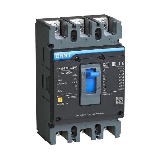 Изображение Выключатель автоматический 3п 180А 35кА NXM-250S (R) CHINT 131366