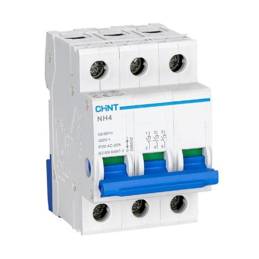 Изображение Выключатель нагрузки 3п 32А NH4 (R) CHINT 398043