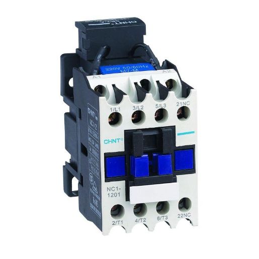 Изображение Контактор NC1-1201 12А 24В/АС3 1НЗ 50Гц (R) CHINT 221134