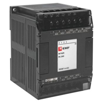 Изображение Модуль аналогового ввода REMF 4 PRO-Logic EKF REMF-A-4AI