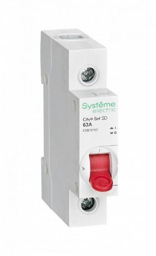 Изображение Выключатель нагрузки 1п 63А 230В City9 Set SE C9S16163