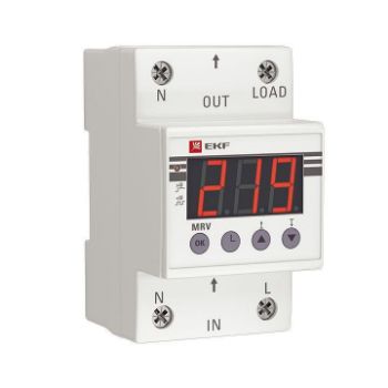 Изображение Реле напряжения с дисплеем MRV 32А PROxima EKF MRV-32A
