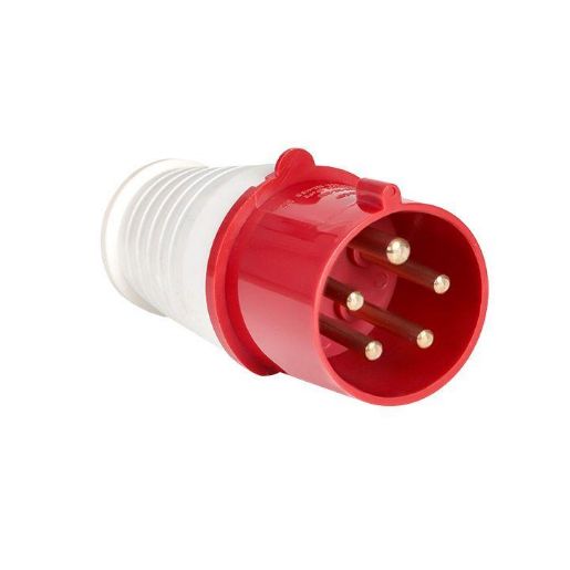 Изображение Вилка переносная 015 16А 3P+PE+N 380В IP44 EKF ps-015-16-380
