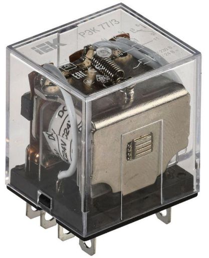 Изображение Реле РЭК 77-3 10А 24В DC IEK RRP10-3-10-024D
