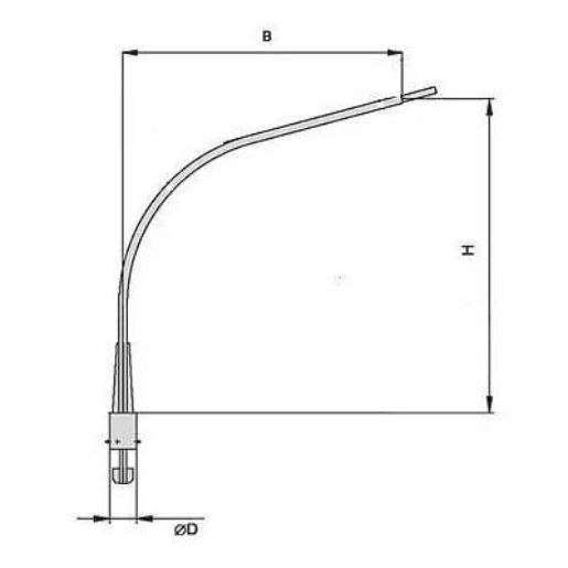 Изображение Кронштейн К1К-1.0-1.0-К110/48-0.048-ц Пересвет В00002728