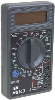 Изображение Мультиметр цифровой Universal M830B IEK TMD-2B-830
