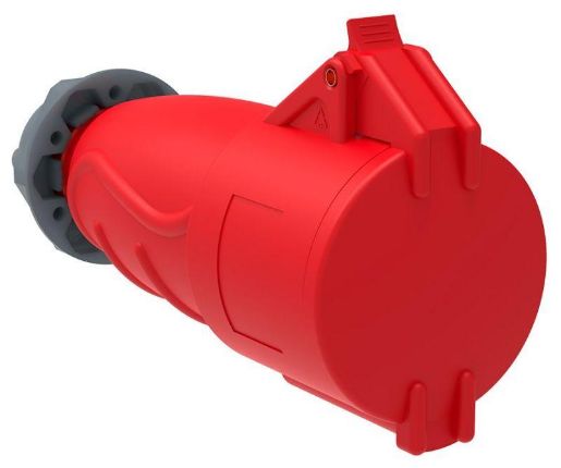 Изображение Розетка кабельная Magnum 32А 200/346-240/415В 3Р+РЕ+N 6ч ССИ-225 IP44 IEK PSN22-032-5