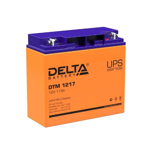 Изображение Аккумулятор UPS 12В 17А.ч Delta DTM 1217