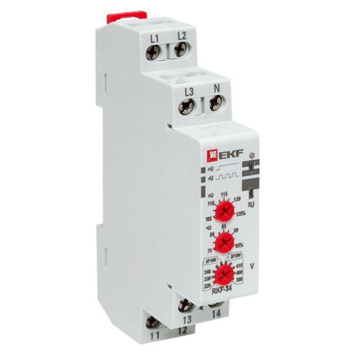 Изображение Реле контроля фаз RKF-34 PROxima EKF rkf-34