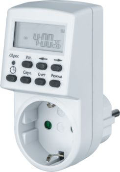 Изображение Таймер 61 555 NTR-E-S01-WH розет. электрон. Navigator 61555