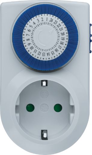 Изображение Таймер 61 557 NTR-A-S01-WH розет. электромех. Navigator 61557