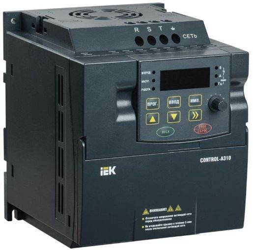 Изображение Преобразователь частоты CONTROL-A310 380В 3ф 1.5кВт 3.7А IEK CNT-A310D33V015TEZ