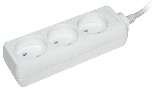 Изображение Удлинитель 3х1.5м без заземл. 10А IP20 У3 2P 250В 2х0.75 IEK WYP10-06-03-01-N