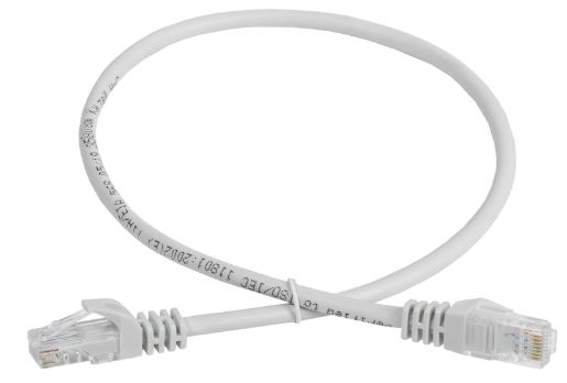 Изображение Патч-корд UTP кат.5e 1м сер. GENERICA PC01-C5EU-1M-G