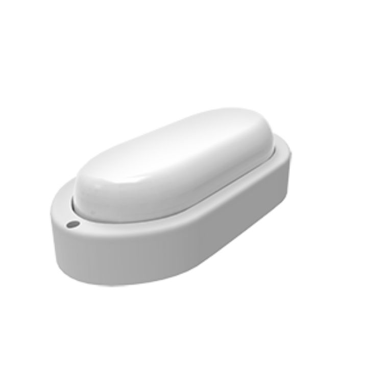 Изображение Светильник светодиодный Lite ДБП 12Вт 4000К IP65 940лм 160-260В 160х90х46мм ЖКХ овал бел. GAUSS 161418212