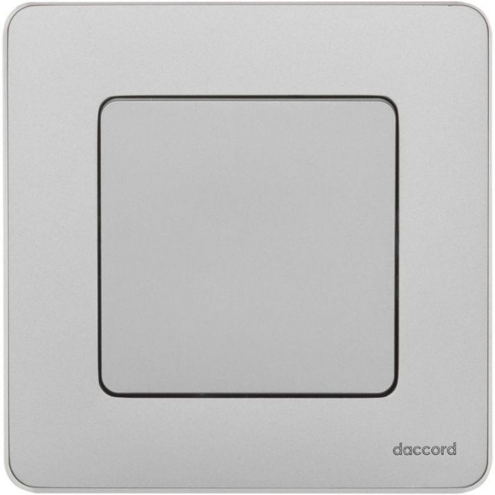 Изображение Механизм переключателя 1-кл. Inspiria 10А IP20 250В 10AX алюм. Leg 673652