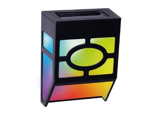 Изображение Светильник светодиодный на солнечной батарее SLR-W06-RGB настенный IP44 ФАZА 5040793