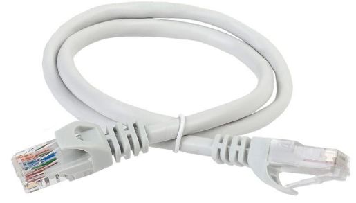 Изображение Патч-корд кат.5е UTP 2м сер. ITK PC01-C5EU-2M