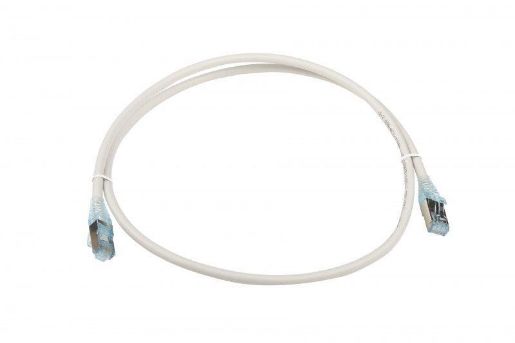 Изображение Патч-корд PC-LPM-STP-RJ45-RJ45-C6-1M-LSZH-GY F/UTP экран. кат.6 LSZH 1м сер. Hyperline 42373
