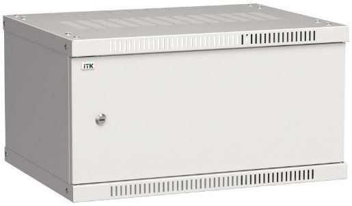 Изображение Шкаф LINEA WE 6U 600x450мм дверь металл сер. ITK LWE3-06U64-MF
