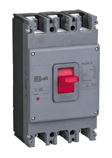 Изображение Выключатель автоматический 3п 400А 35кА ВА-305 DEKraft 22762DEK