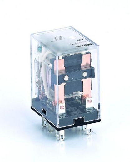Изображение Реле промежуточное ПР-102 5А 230В AC 2 конт. с LED-индикацией DEKraft 23864DEK