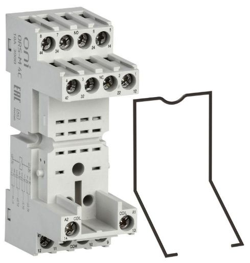 Изображение Розетка ORS-M для реле ORM 4C ONI ORS-M-1-4-G