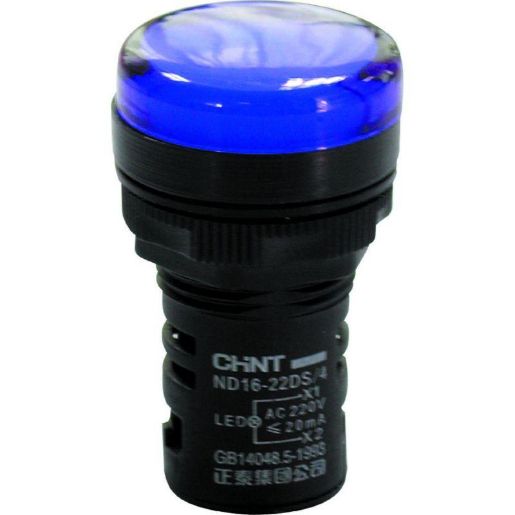 Изображение Индикатор ND16-22DS/2 син. AC/DC 24В (R) CHINT 592937