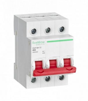 Изображение Выключатель нагрузки 3п 40А 400В City9 Set SE C9S16340