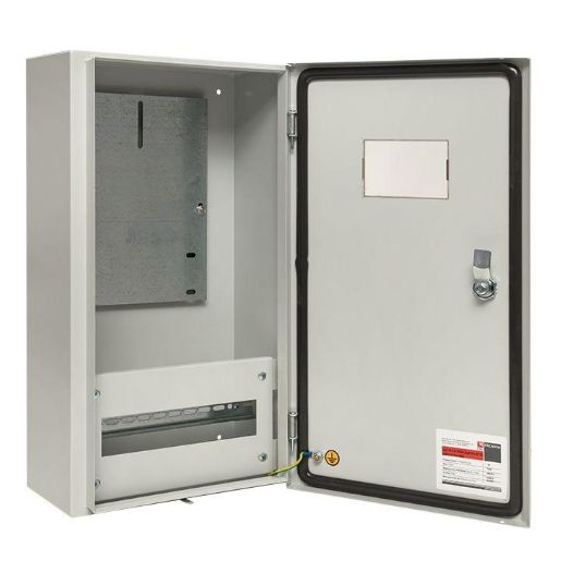 Изображение Щит ЩУ-3/1-0 (ЩУРН-3/12) (540x310x165) 12 мод. IP54 EKF mb54-3