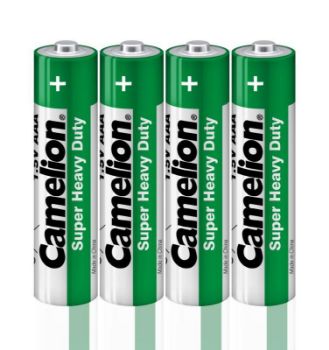 Изображение Элемент питания солевой AAA/R03 R03P-SP4G 1.5В SR-4 (уп.4шт) Camelion 1659
