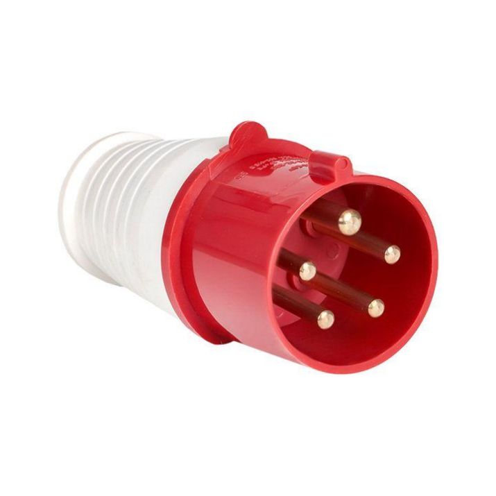 Изображение Вилка переносная 025 32А 3P+PE+N 380В IP44 EKF ps-025-32-380