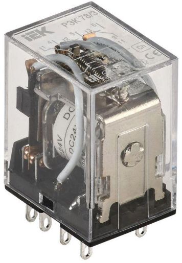 Изображение Реле РЭК 78-3 5А 24В DC IEK RRP20-3-05-024D