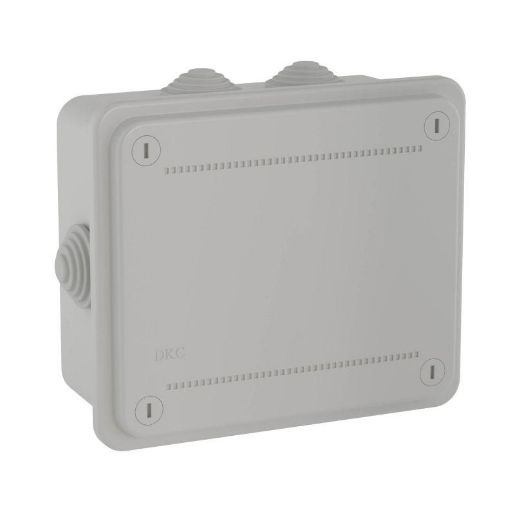 Изображение Коробка распределительная ОП 120х80х50мм IP55 6 каб. ввод DKC 53900