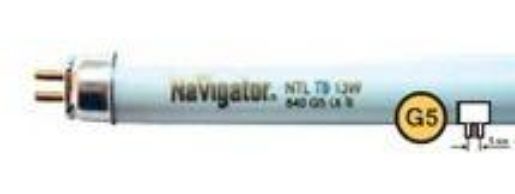Изображение Лампа люминесцентная 94 115 NTL-T4-20-860-G5 20Вт T4 6400К G5 Navigator 94115
