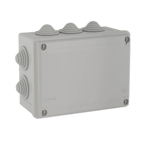 Изображение Коробка распределительная ОП 190х140х70мм IP55 10 каб. ввод DKC 54100
