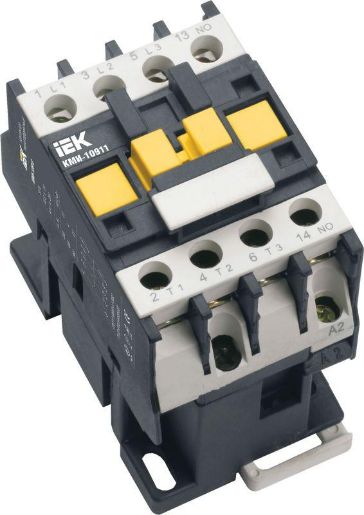Изображение Контактор КМИ-10911 9А 400В/АС3 1НЗ IEK KKM11-009-400-01