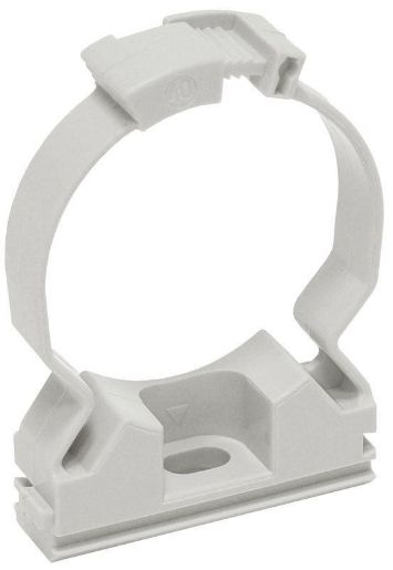 Изображение Держатель хомутный для труб CFC20 d20 IEK CTA10MP-CFC20-K41-100