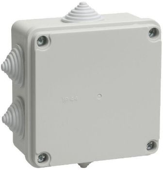Изображение Коробка распаячная ОП 100х100х50 IP55 KM41234 IEK UKO11-100-100-050-K41-55
