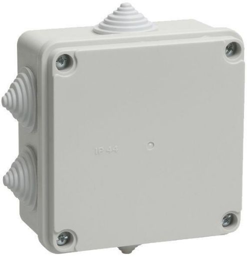 Изображение Коробка распаячная ОП 100х100х50 IP55 KM41234 IEK UKO11-100-100-050-K41-55