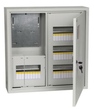 Изображение Корпус металлический ЩУРн-3/36 (560х550х165мм) IP31 TITAN IEK MKM32-N-36-31-ZO