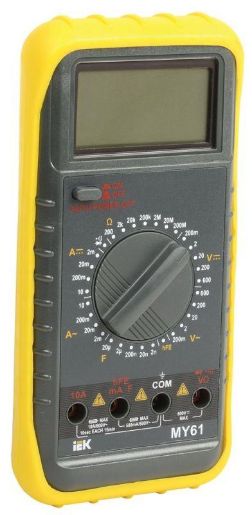 Изображение Мультиметр цифровой Professional MY61 IEK TMD-5S-061