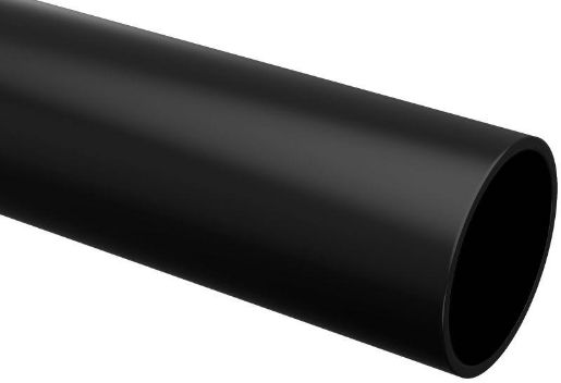 Изображение Труба гладкая ПНД жесткая d20мм черн. (уп.100м) IEK CTR10-020-K02-100-1