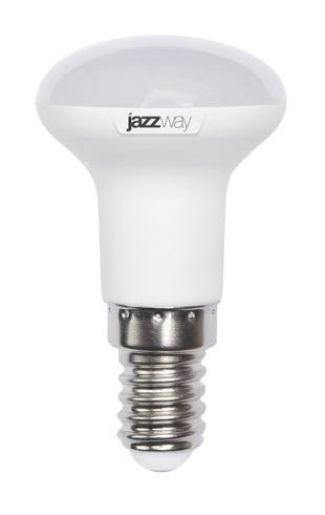 Изображение Лампа светодиодная PLED-SP 5Вт R39 3000К тепл. бел. E14 400лм 230В JazzWay 1033581
