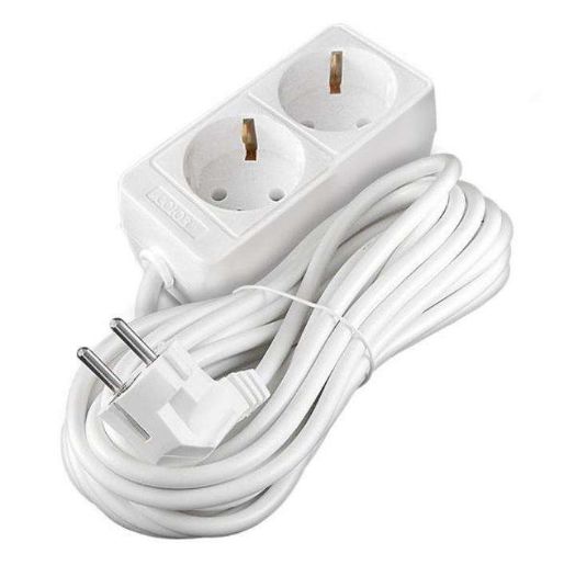 Изображение Удлинитель 2х3м с заземл. 10А IP20 2.2кВт ПВС Союз 481S-9203