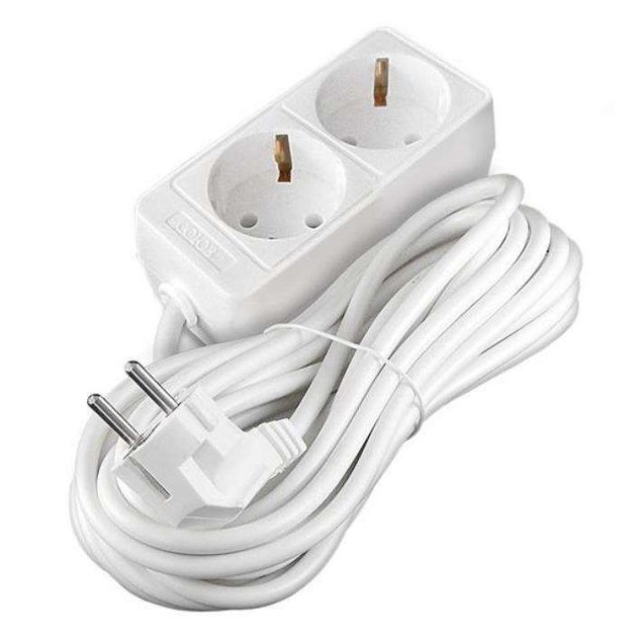 Изображение Удлинитель 2х3м с заземл. 10А IP20 2.2кВт ПВС Союз 481S-9203